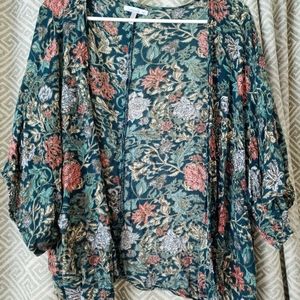 O' Neill open front short kimono